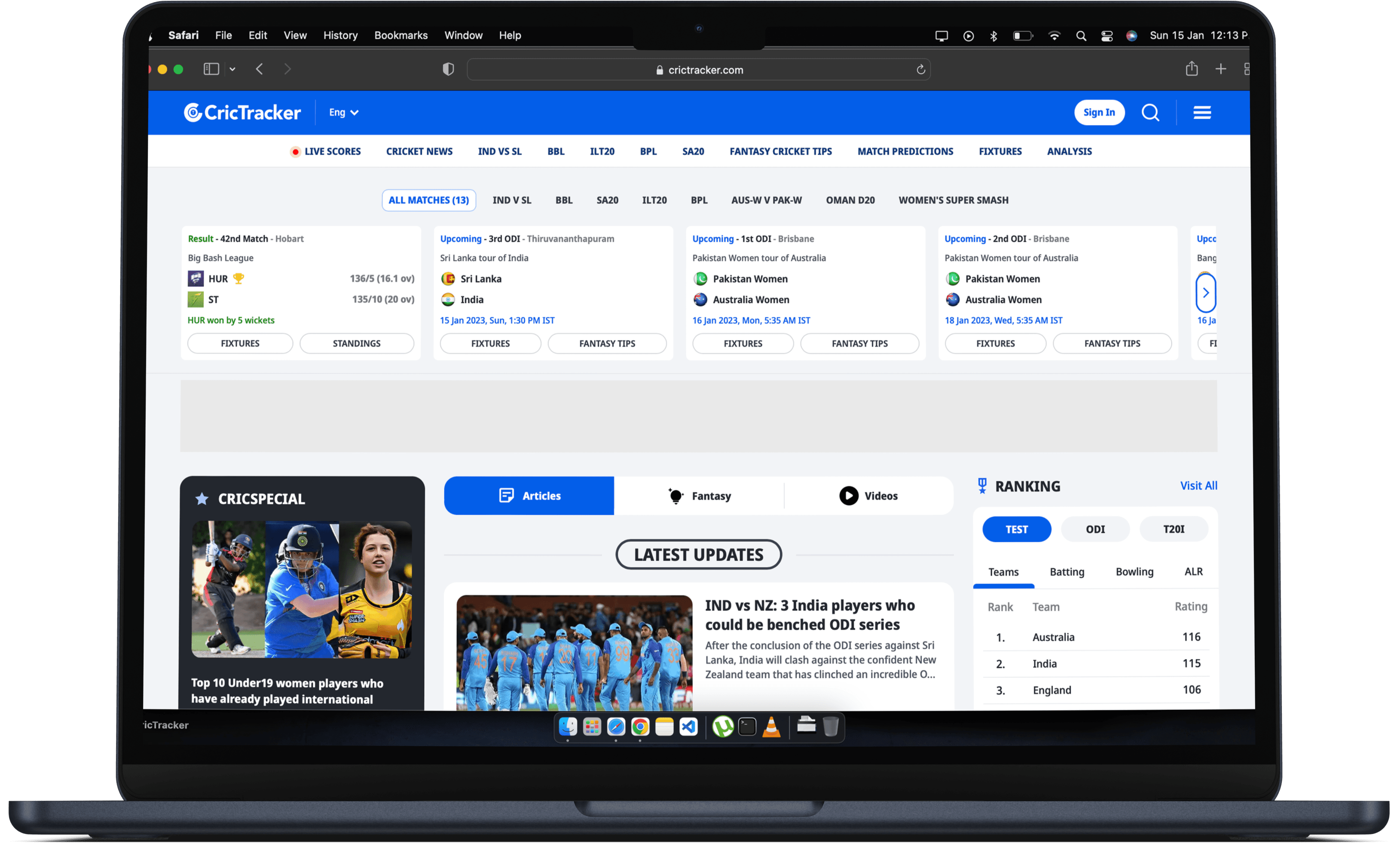 CricTracker